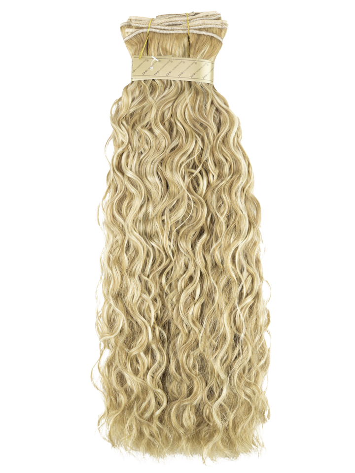 16" Machine Tied Weft - French Refined Wave