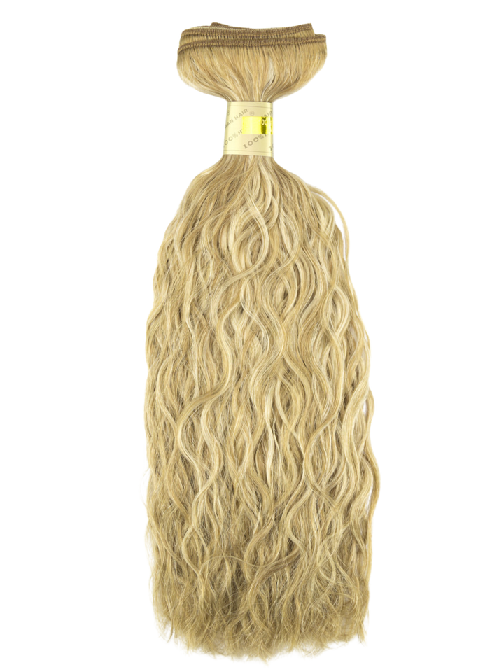 12" Machine Tied Weft - French Refined Wave