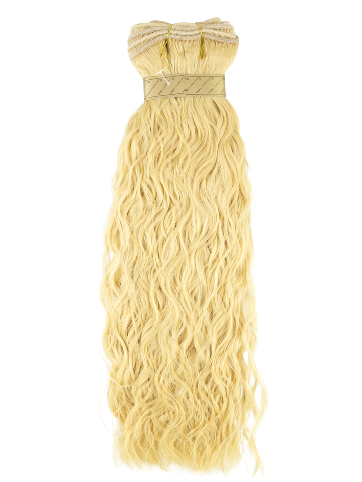 12" Machine Tied Weft - French Refined Wave