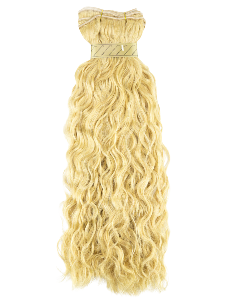 18" Machine Tied Weft - French Refined Wave