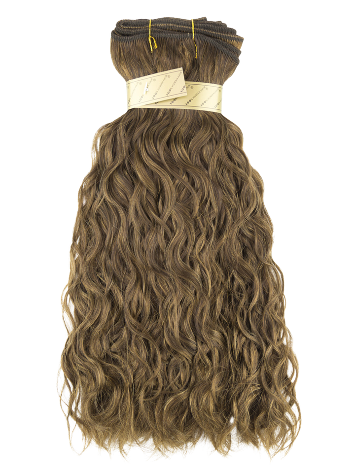 18" Machine Tied Weft - French Refined Wave