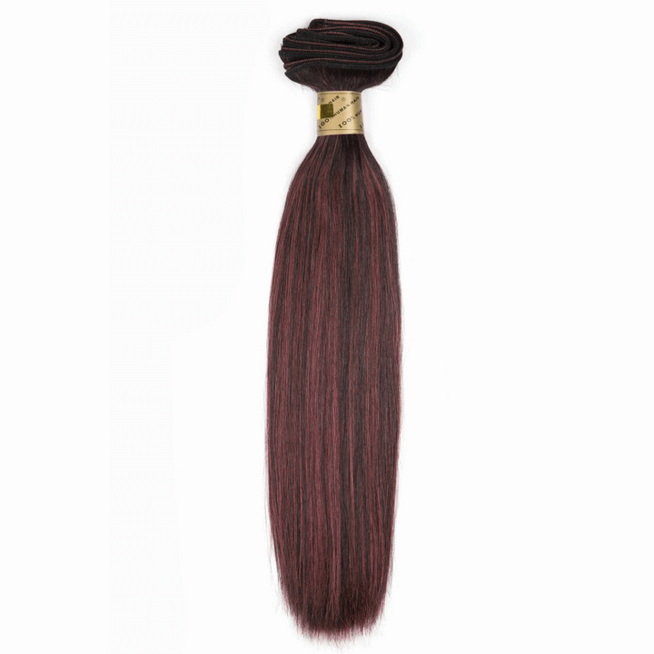 Bohyme Luxe 12" Machine Tied Weft - Silky Straight - Simply Hair Co.