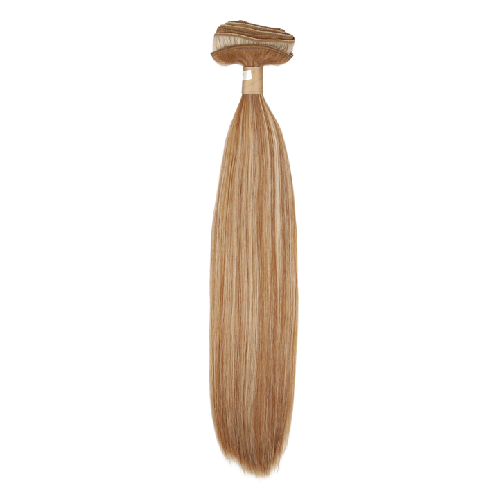14" Machine Tied Weft - Silky Straight