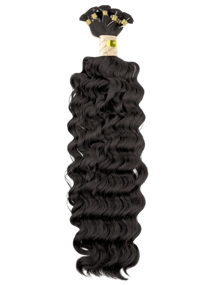 Hand Tied Weft - Deep Wave