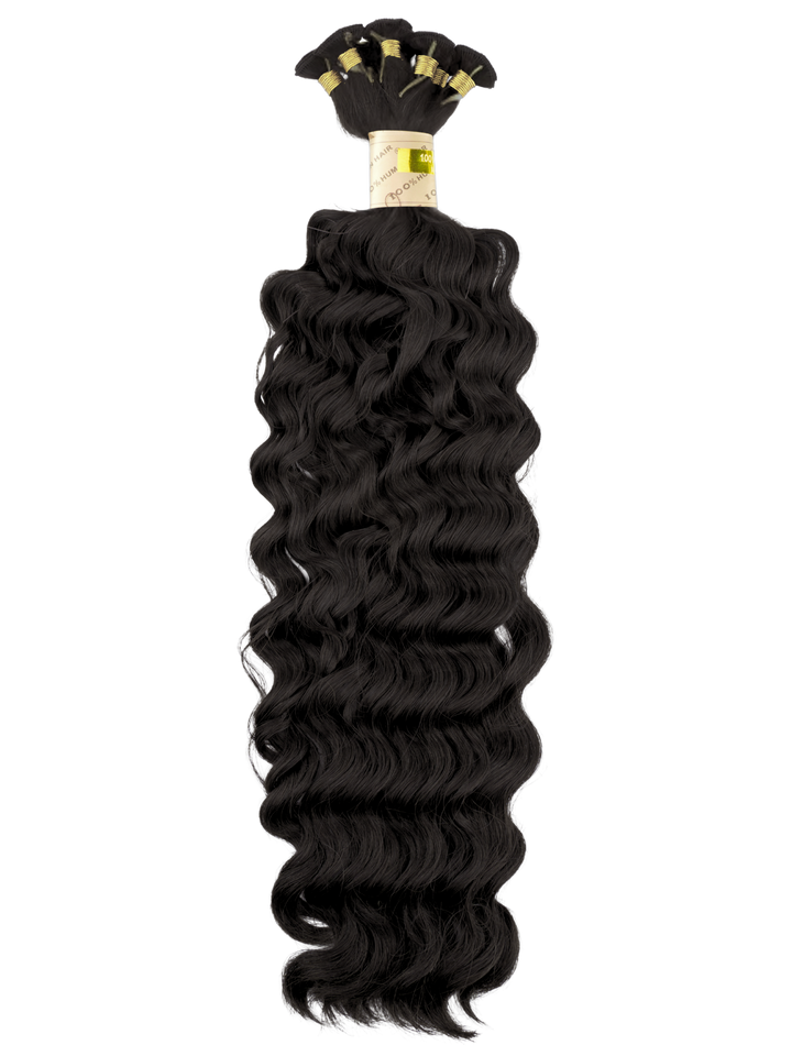 Hand Tied Weft - Deep Wave