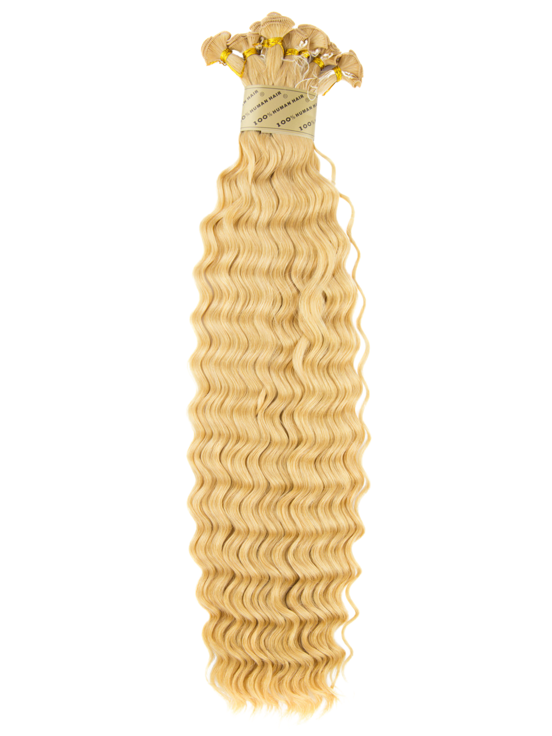 22" Hand Tied Weft - Deep Wave