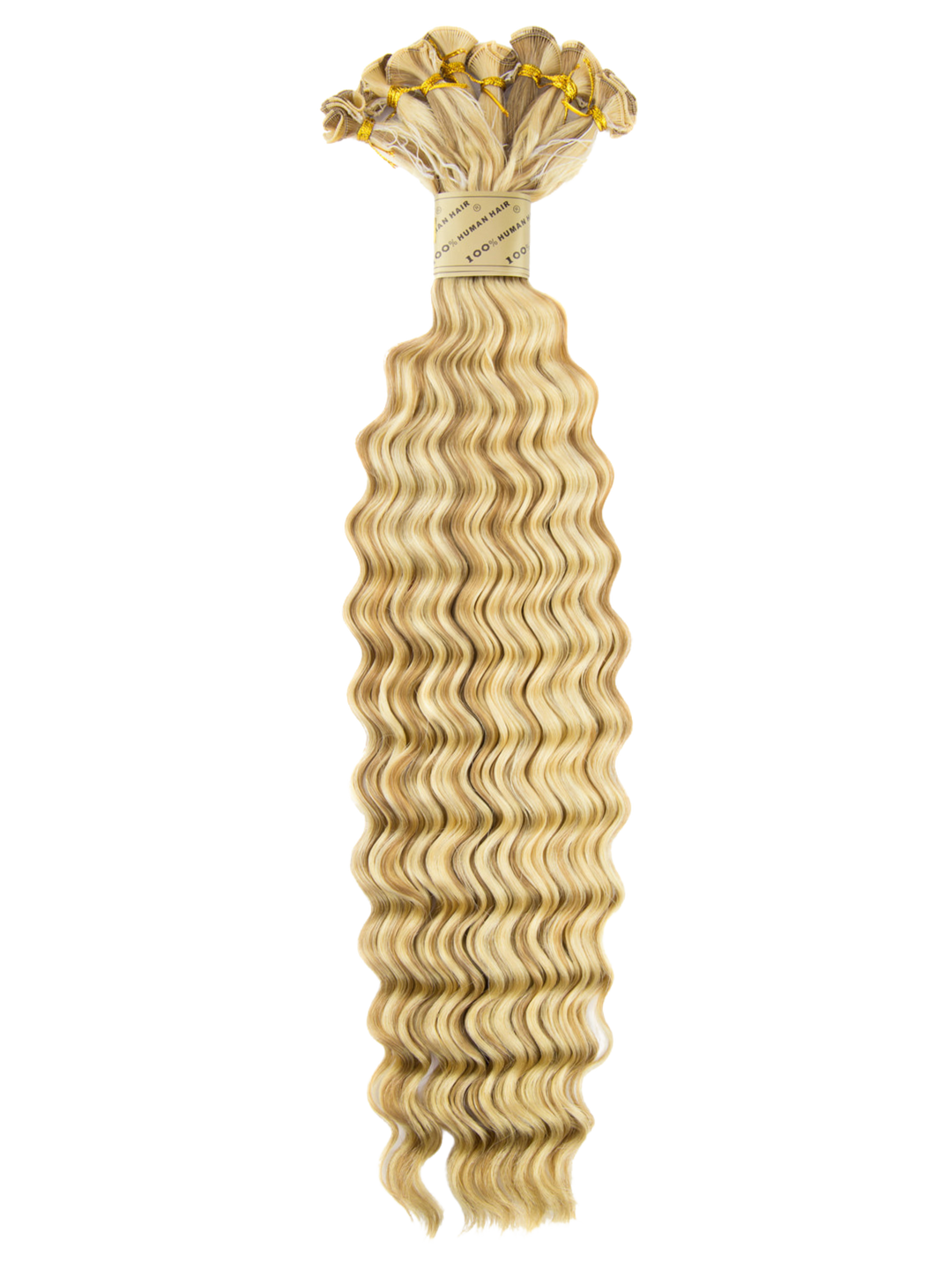 22" Hand Tied Weft - Deep Wave