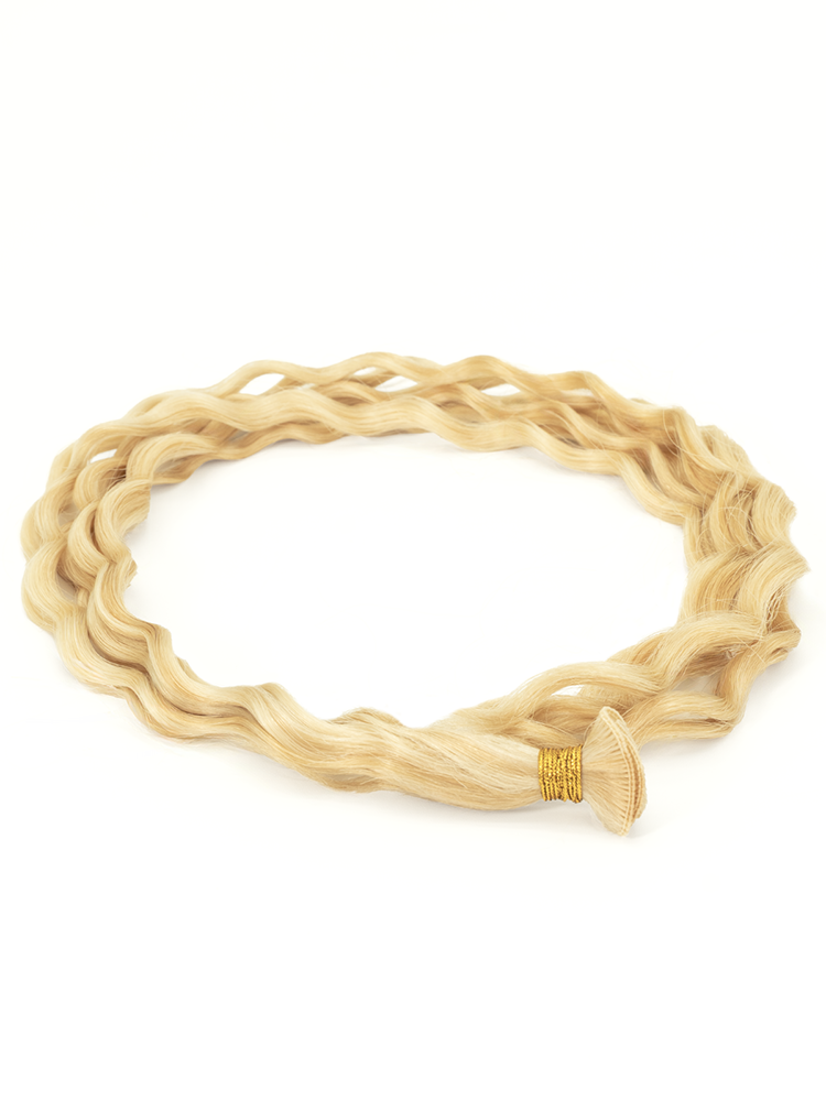 Individual Hand Tied Weft - French Refined Wave