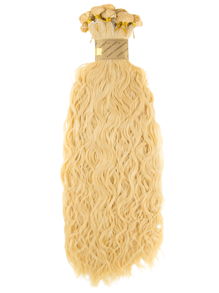 Hand Tied Weft - French Refined Wave - Individual Weft