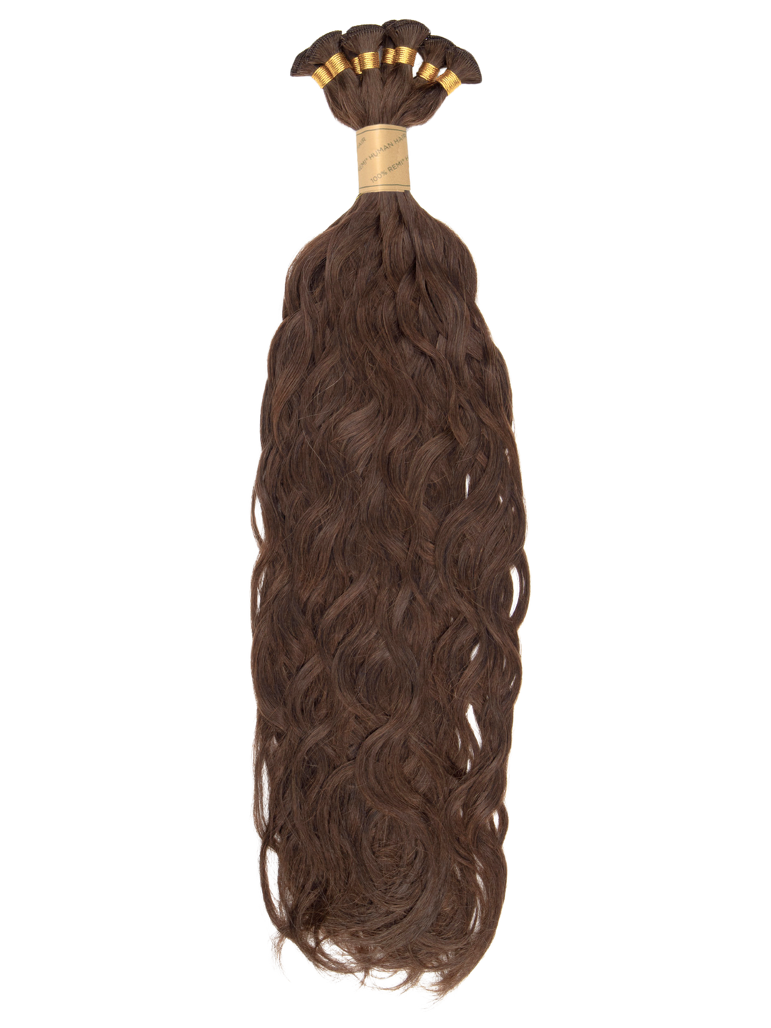 18" Hand Tied Weft - French Refined Wave - Individual Weft