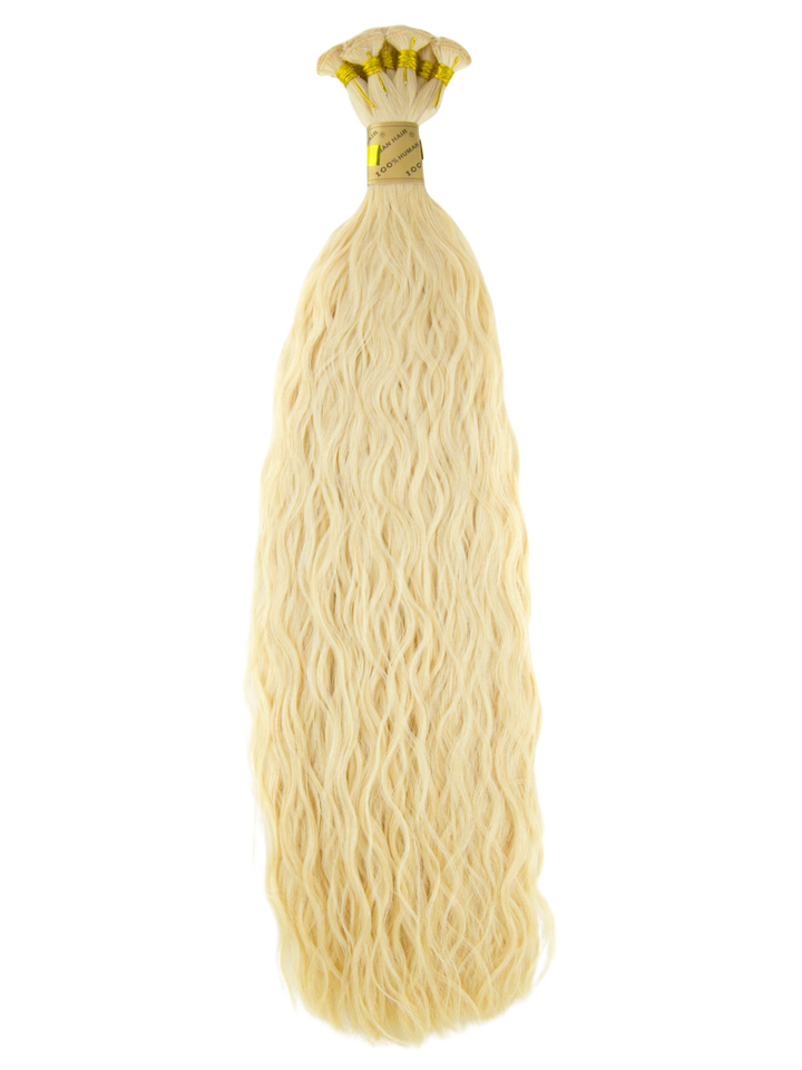 22" Hand Tied Weft - French Refined Wave