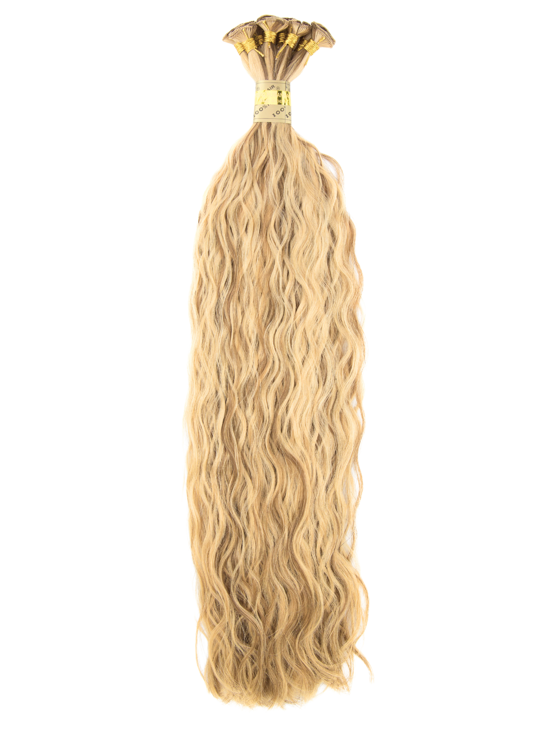 22" Hand Tied Weft - French Refined Wave - Individual Weft