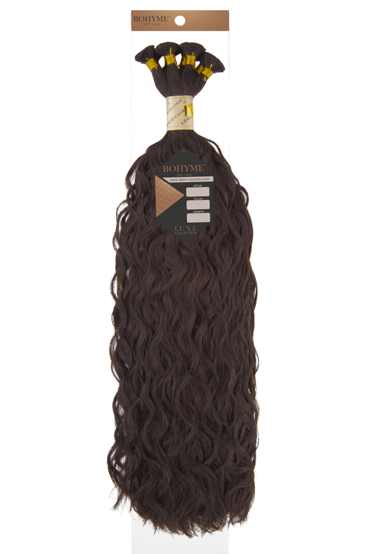 Individual Hand Tied Weft - French Refined Wave