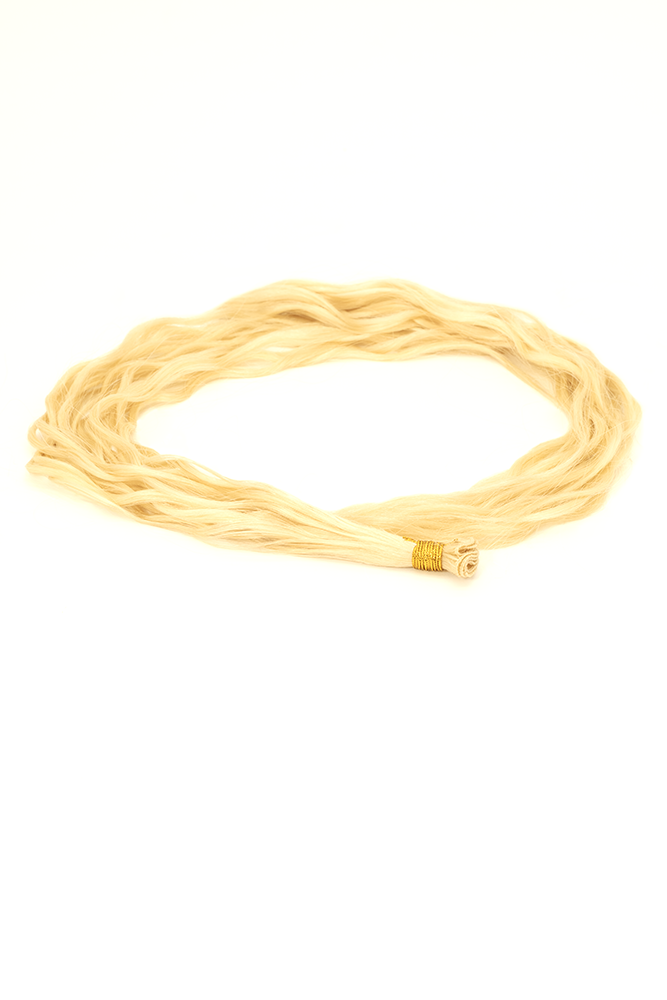 18" Hand Tied Weft - French Refined Wave - Individual Weft