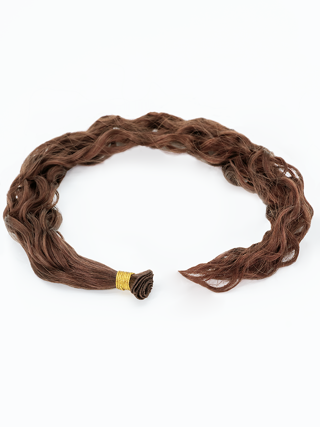 Individual Hand Tied Weft - French Refined Wave