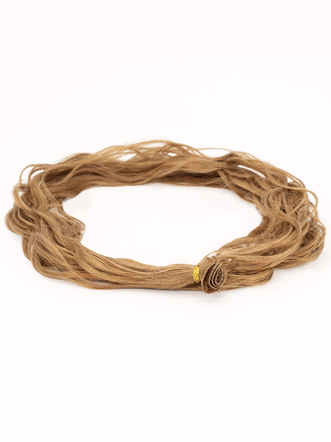 22" Hand Tied Weft - French Refined Wave - Individual Weft