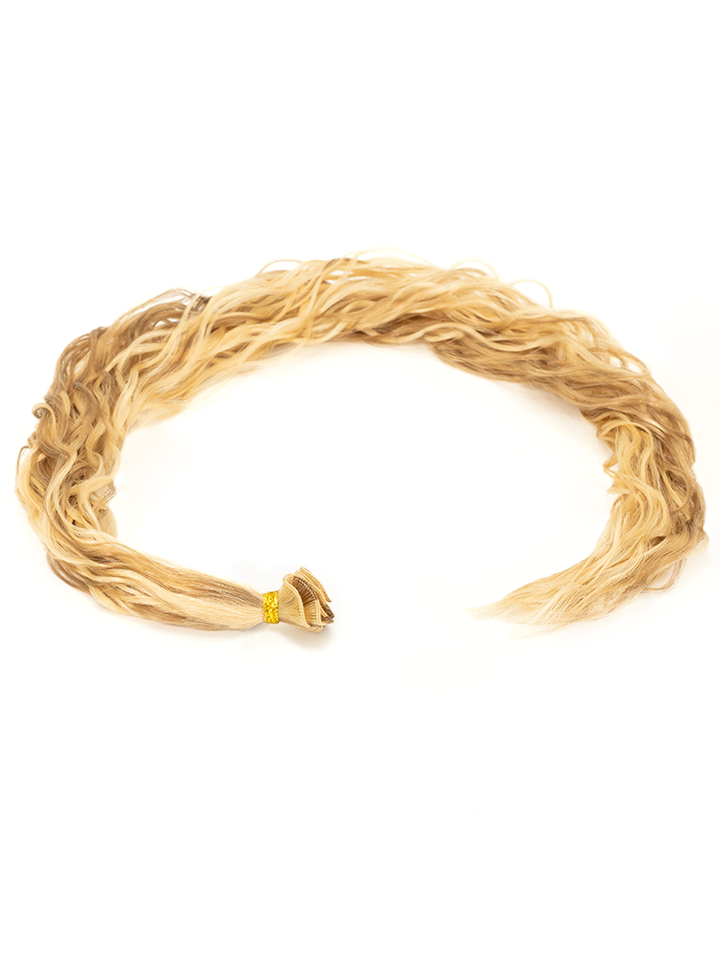 22" Hand Tied Weft - French Refined Wave - Individual Weft