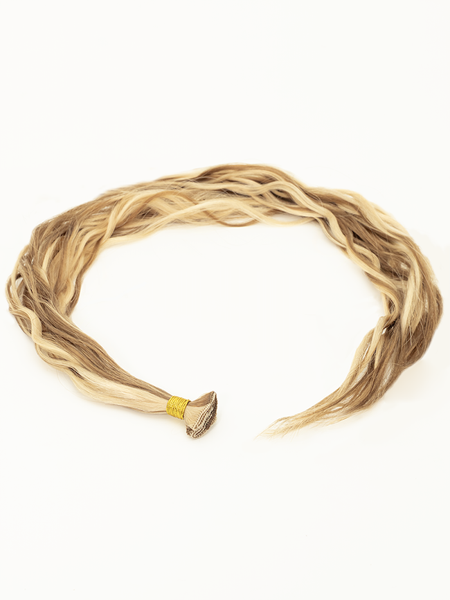 Individual Hand Tied Weft - French Refined Wave