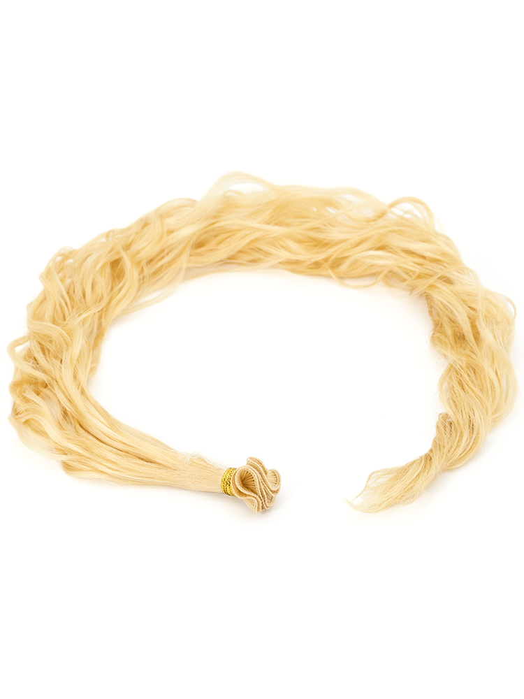 Individual Hand Tied Weft - French Refined Wave