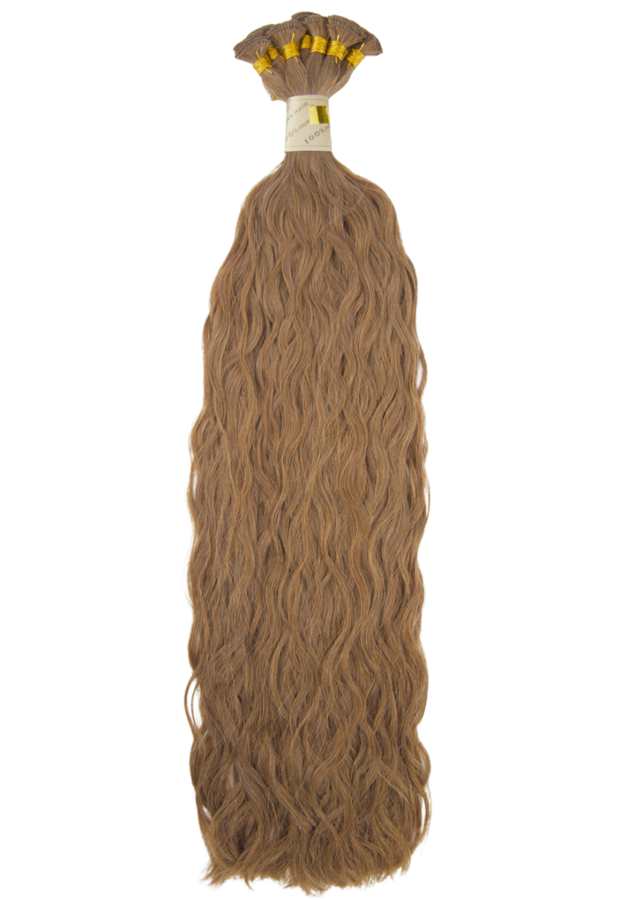 22" Hand Tied Weft - French Refined Wave