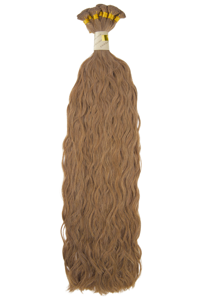 22" Hand Tied Weft - French Refined Wave