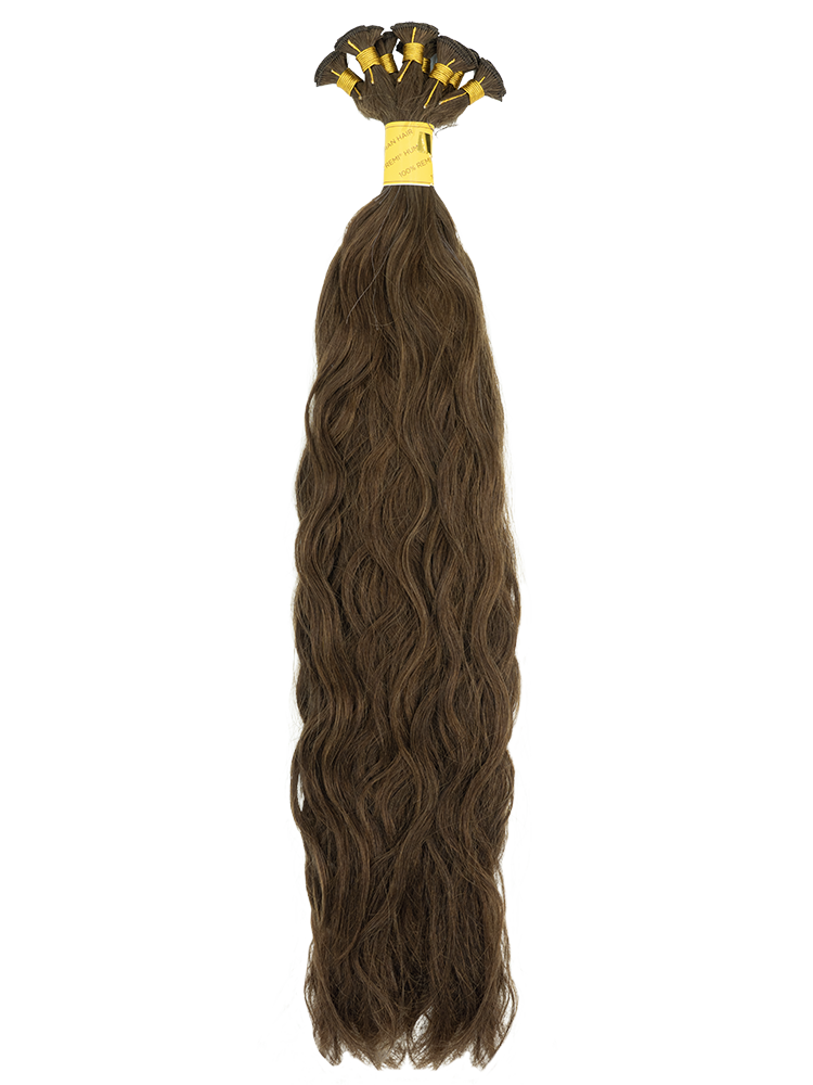 Hand Tied Weft - Loose Wave