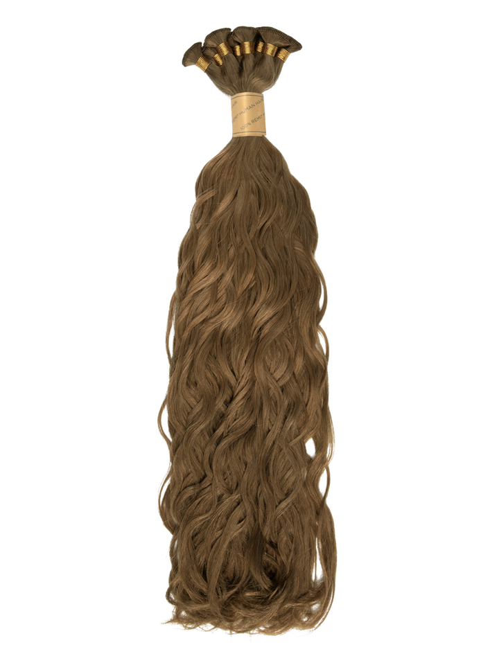 18" Hand Tied Weft - Loose Wave - Individual Weft