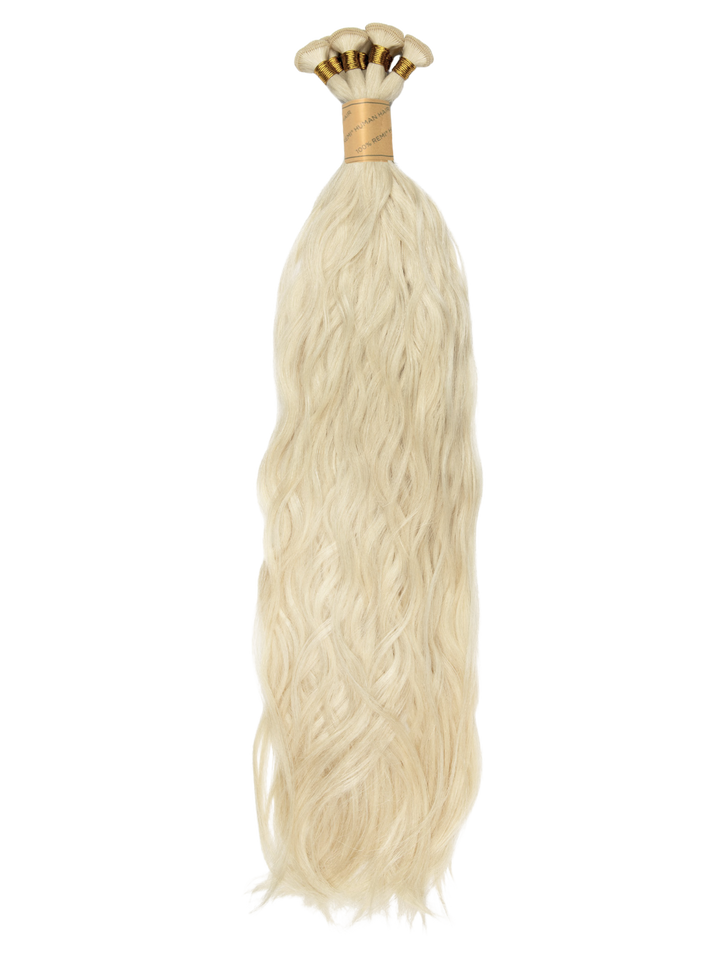 18" Hand Tied Weft - Loose Wave - Individual Weft