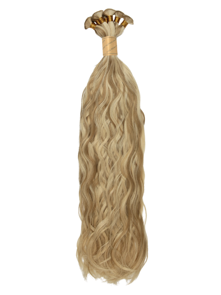 22" Hand Tied Weft - Loose Wave - Individual Weft