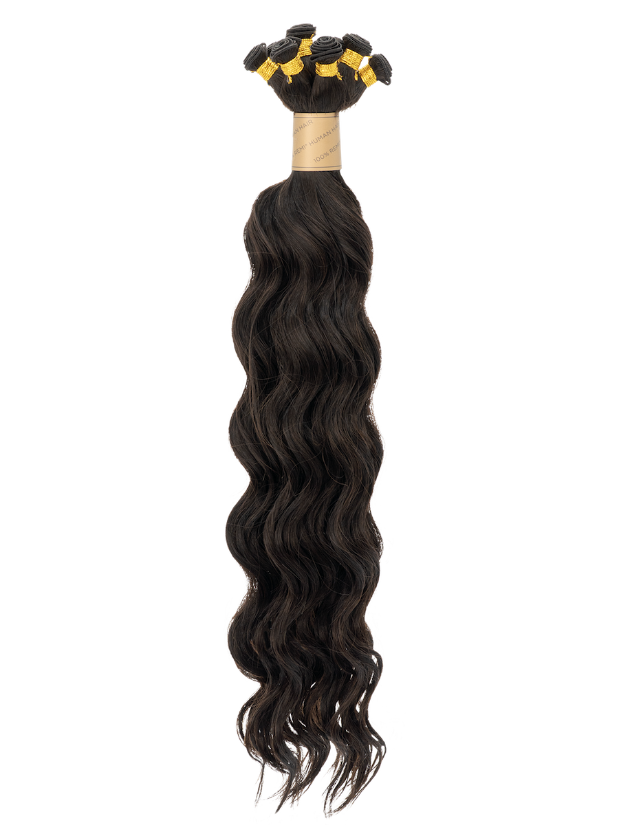 Bohyme Luxe Ocean Breeze Wave Hand-Tied Weft