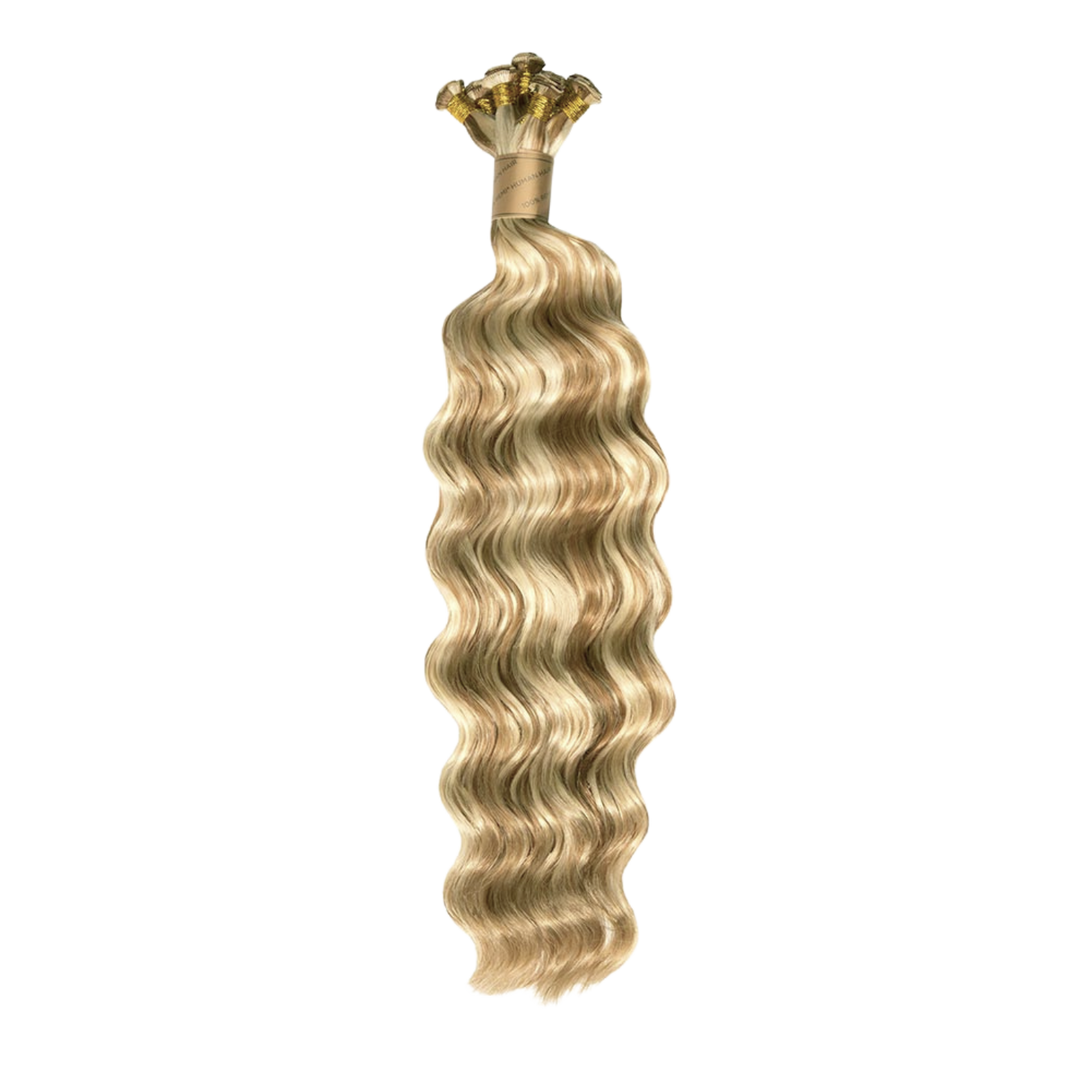 Hand Tied Weft - Ocean Breeze Wave