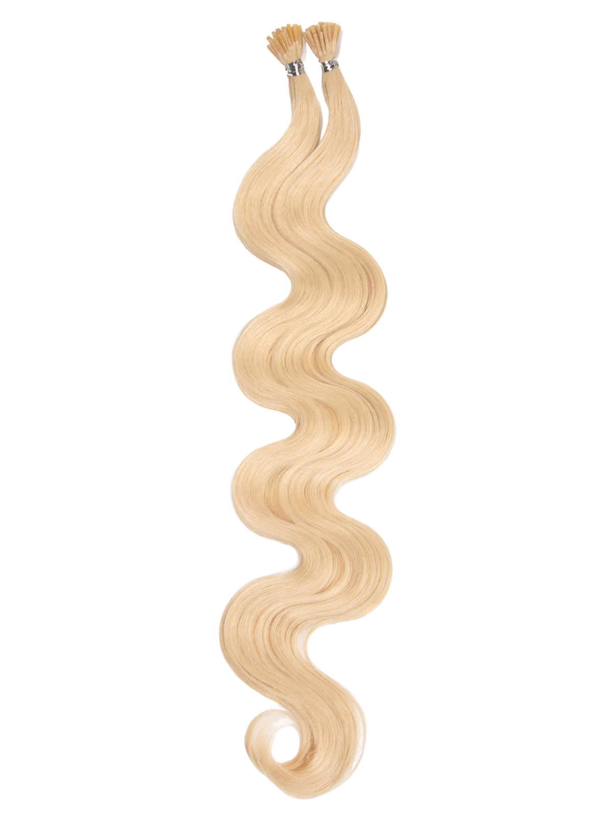 Extensiones Bohyme Luxe I-Tip - Ondulado (Body Wave) - 60 piezas