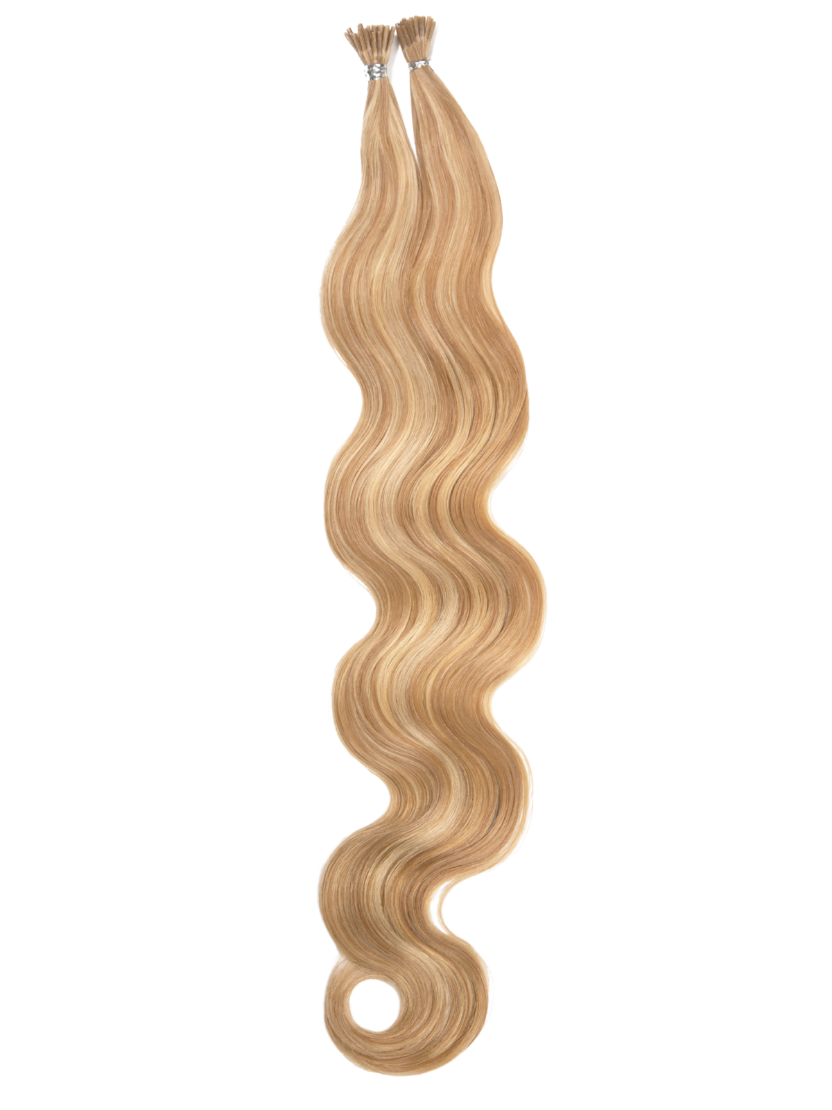 Extensiones Bohyme Luxe I-Tip - Ondulado (Body Wave) - 60 piezas