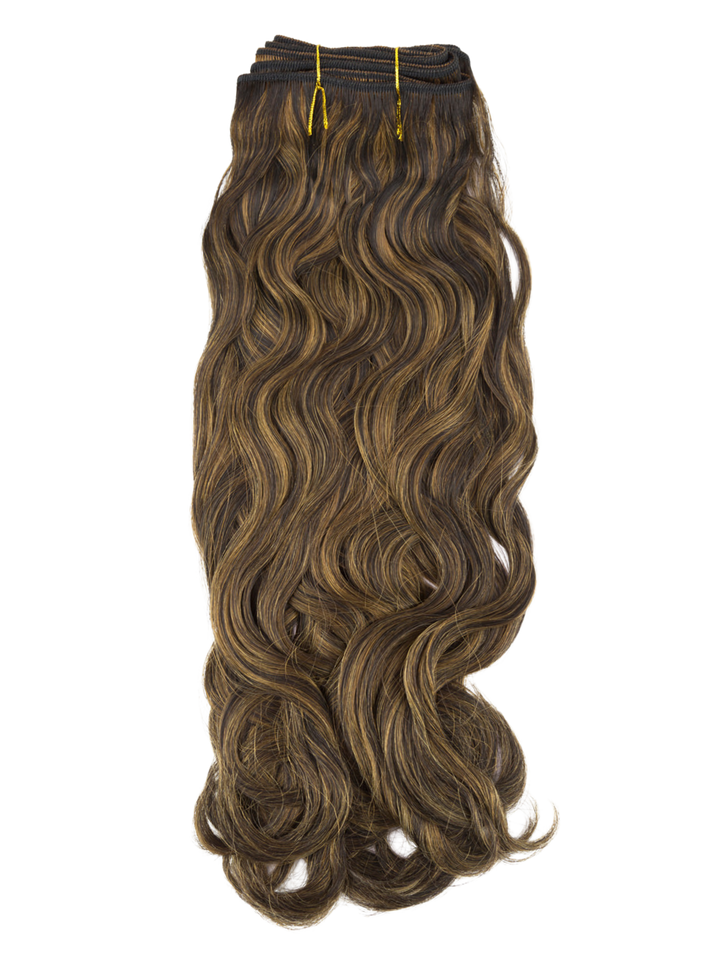 16" Machine Tied Weft - Soft Wave