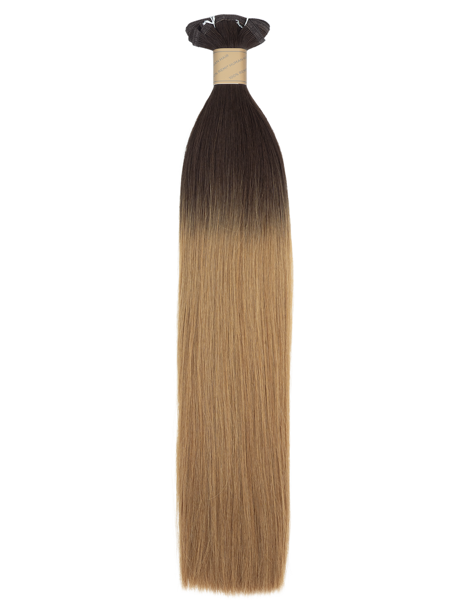 Bohyme Luxe Silky Straight Seamless Weft – Halv pakke