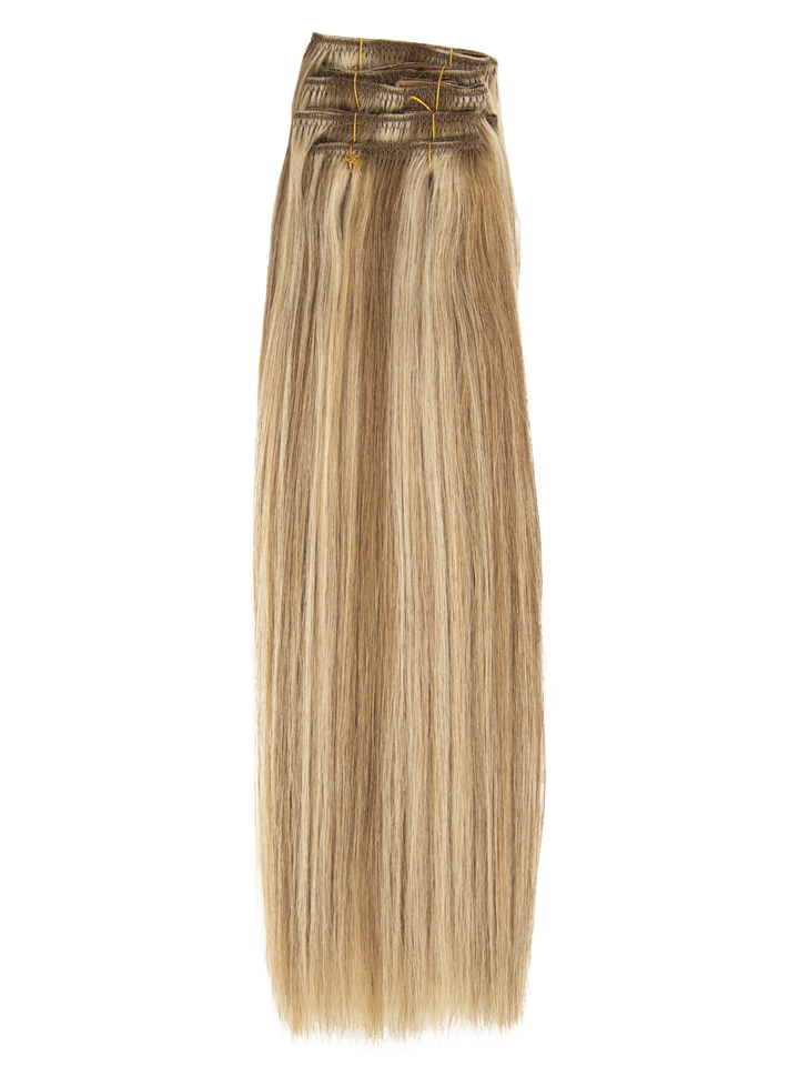 18" 7 Piece Clip-Ins - Silky Straight