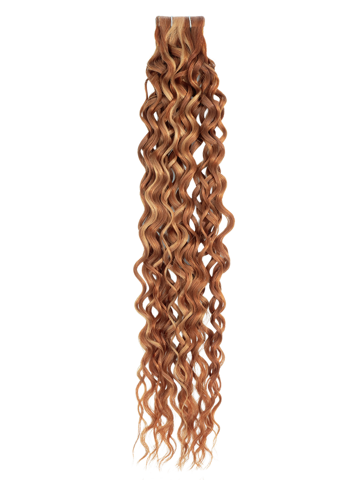 Seamless Tape Ins - Blended Wave