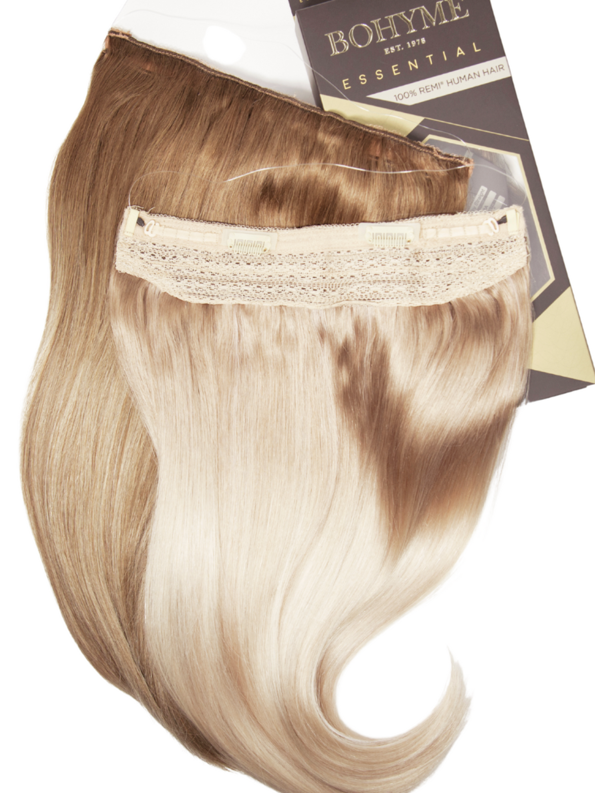 Bohyme Essential Halo V2 Silky Straight 18" Hairextension