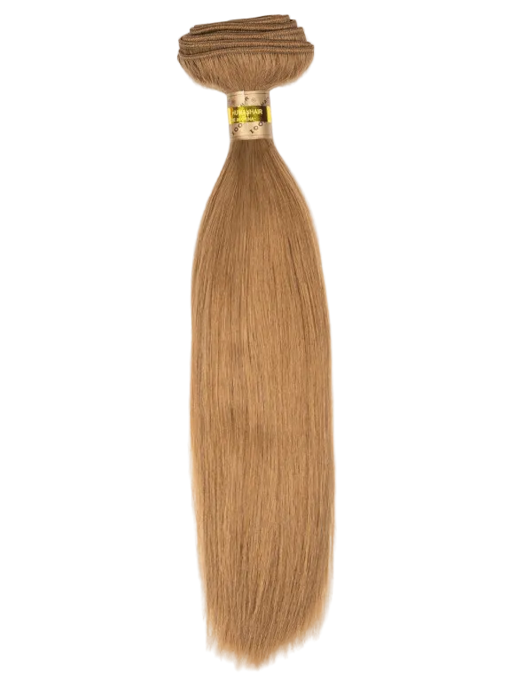 14" Machine Tied Weft - Silky Straight
