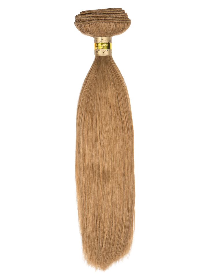 22" Machine Tied Weft - Silky Straight - Half Pack