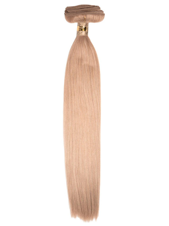 22" Machine Tied Weft - Silky Straight - Half Pack