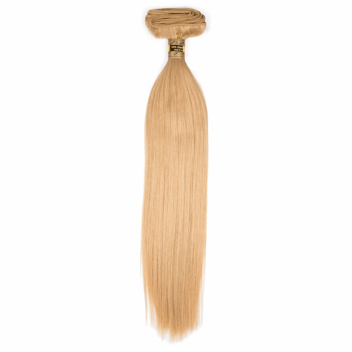 14" Machine Tied Weft - Silky Straight