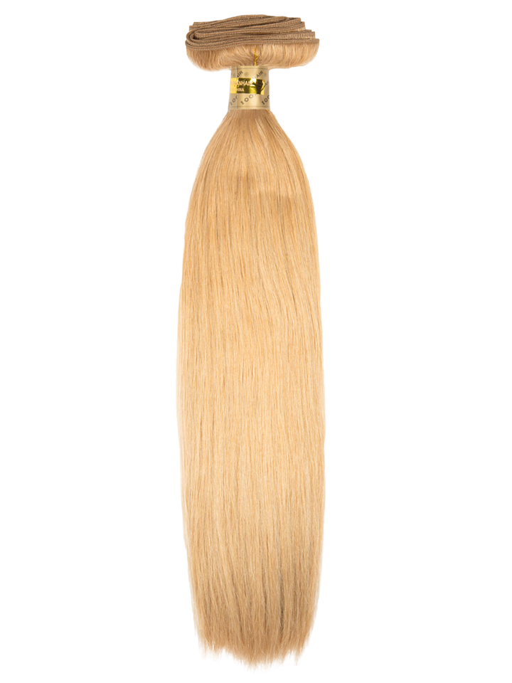 18" Machine Tied Weft - Silky Straight - Half Pack