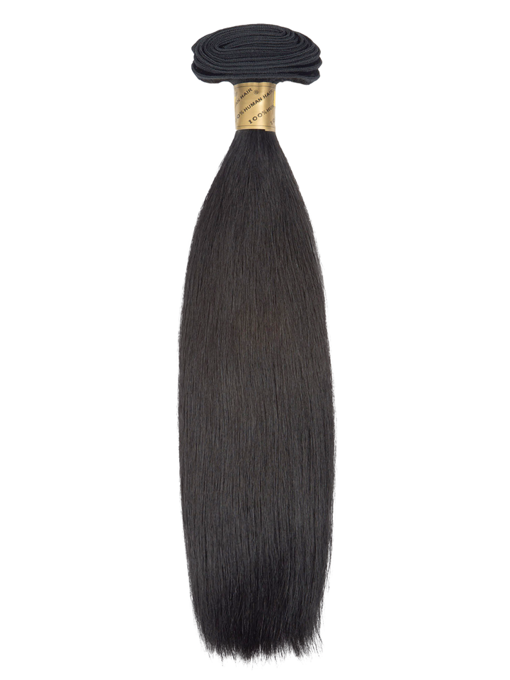 12" Machine Tied Weft - Silky Straight