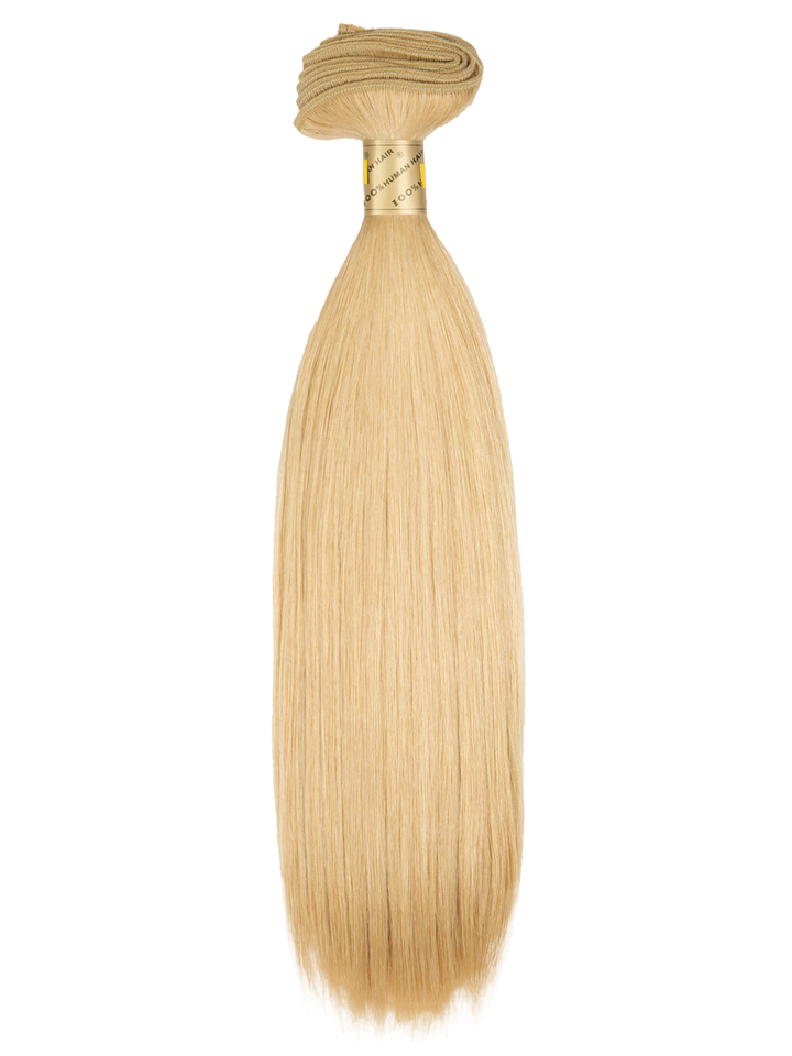 12" Machine Tied Weft - Silky Straight