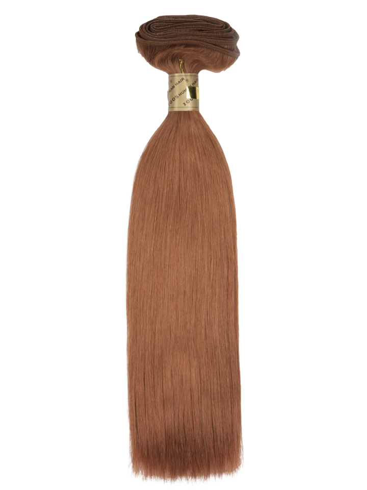 18" Machine Tied Weft - Silky Straight