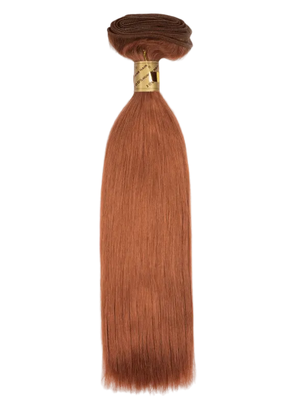 14" Machine Tied Weft - Silky Straight