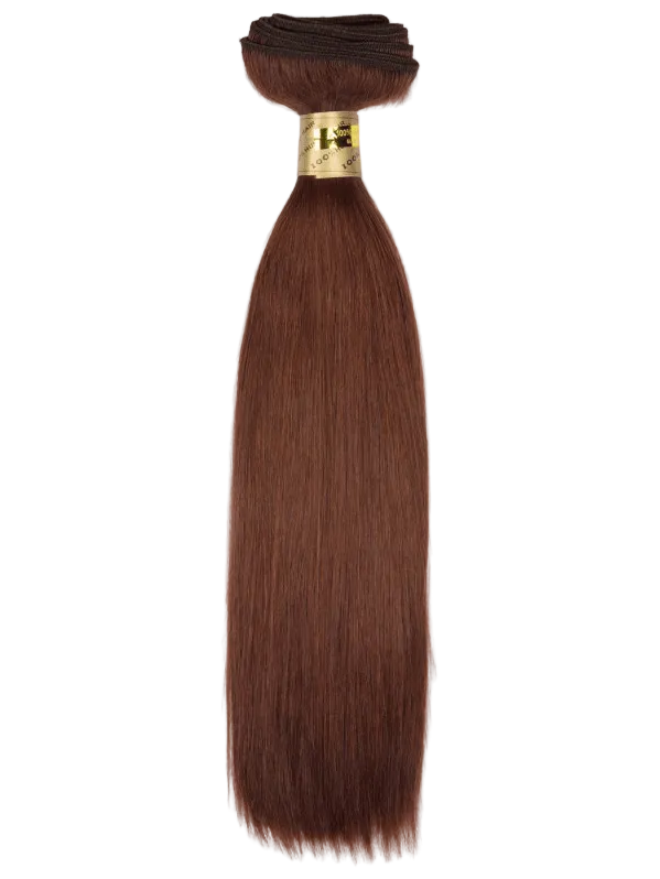 16" Machine Tied Weft - Silky Straight