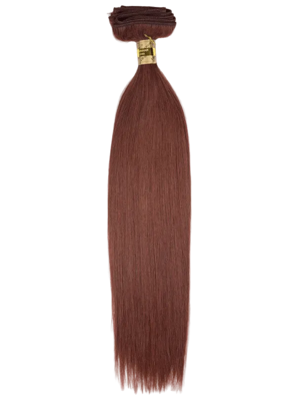 16" Machine Tied Weft - Silky Straight