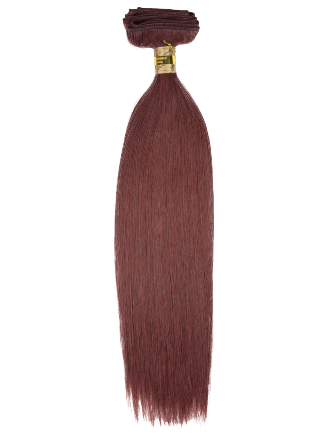 14" Machine Tied Weft - Silky Straight